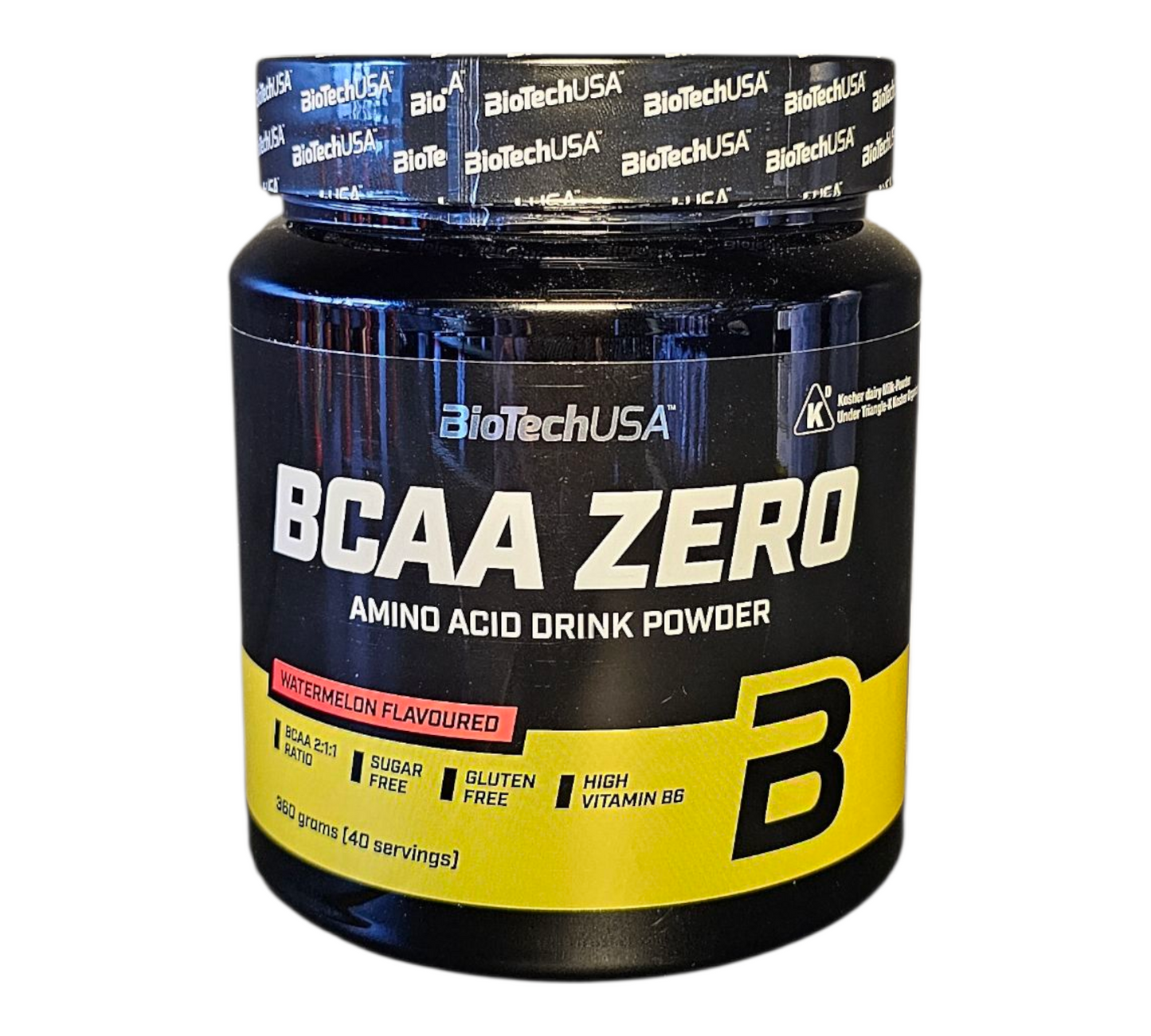 BCAA ZERO - אבקת משקה חומצות אמינו בטעם קיווי ולימון