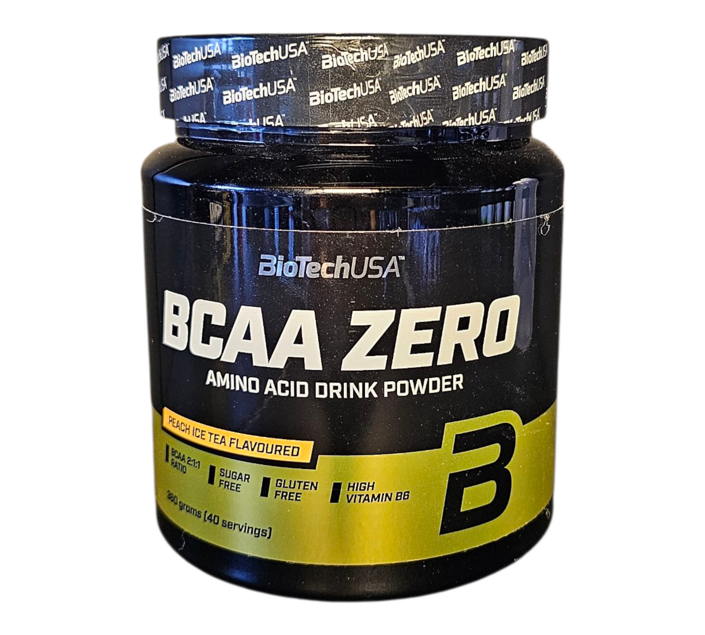 BCAA ZERO - אבקת משקה חומצות אמינו בטעם קיווי ולימון