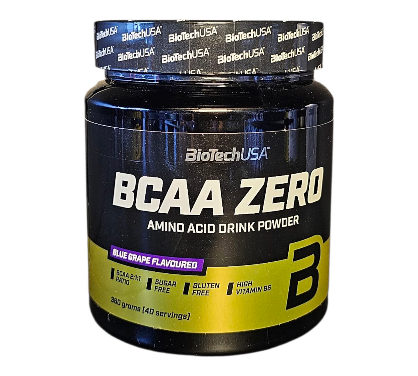 BCAA ZERO - אבקת משקה חומצות אמינו בטעם קיווי ולימון