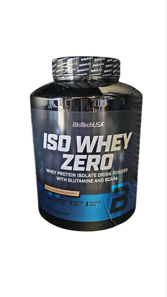 ISO WHEY ZERO - תרכיז חלבון בטעם עוגיות ושמנת